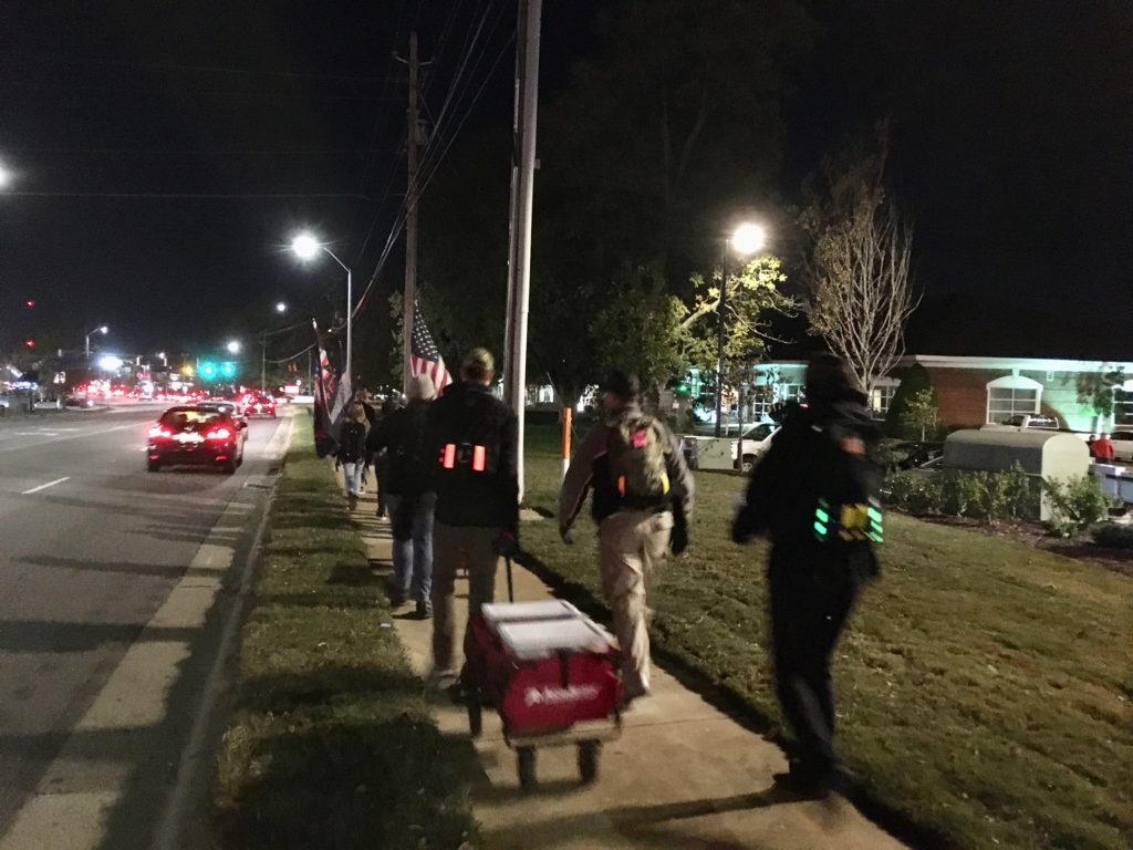 Fuquay-Varina Ruck Club Partners with Travis Manion Foundation and American Legion Post 116 to Deliver Care Packages to Ensure No Veteran is Forgotten in Fuquay-Varina, NC