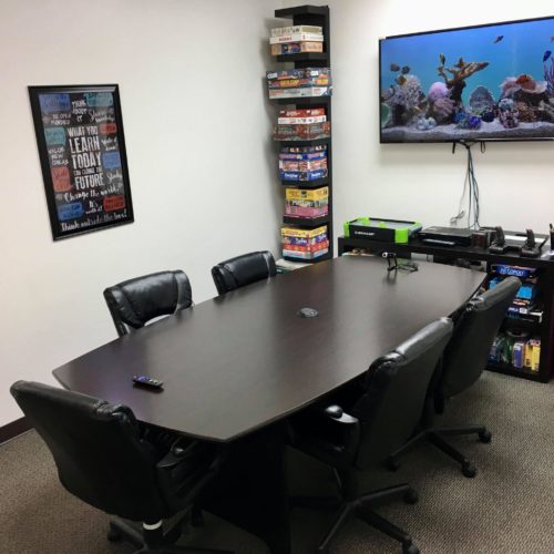 Fuquay Coworking Game Lounge Conference Room